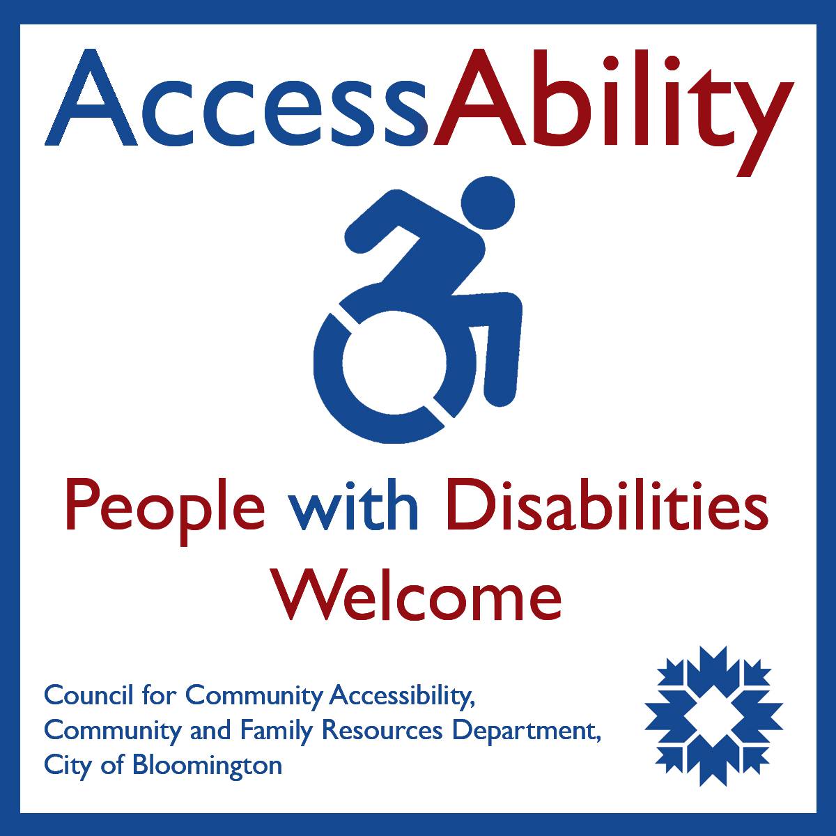 AccessAbility Decal Program City of Bloomington, Indiana